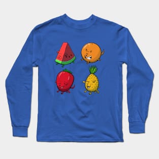 Sweet fruit Pooch Long Sleeve T-Shirt